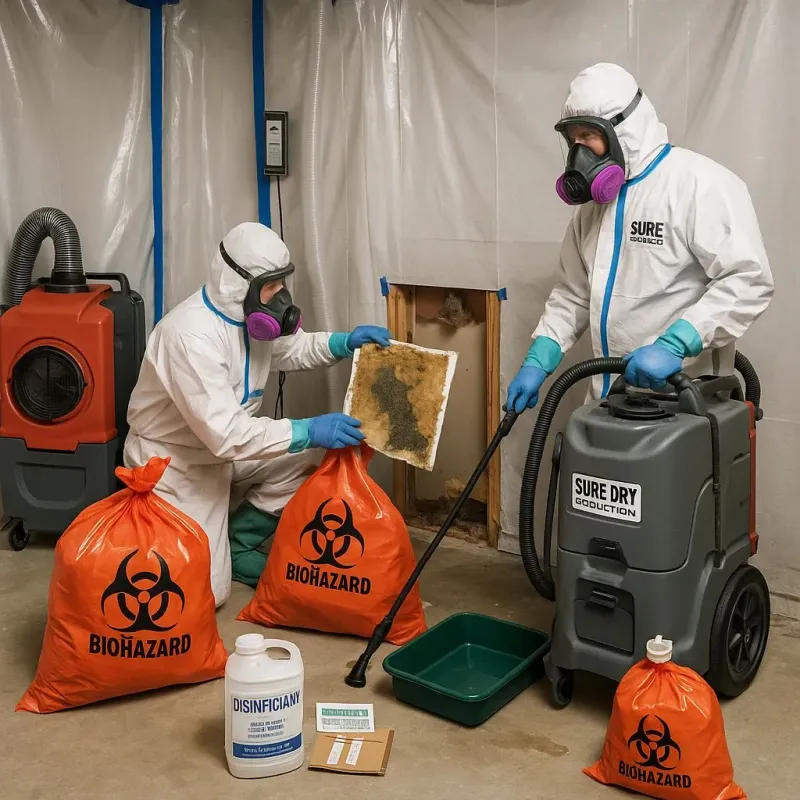 Contaminated Water Handling Protocols process in Butler County, KY